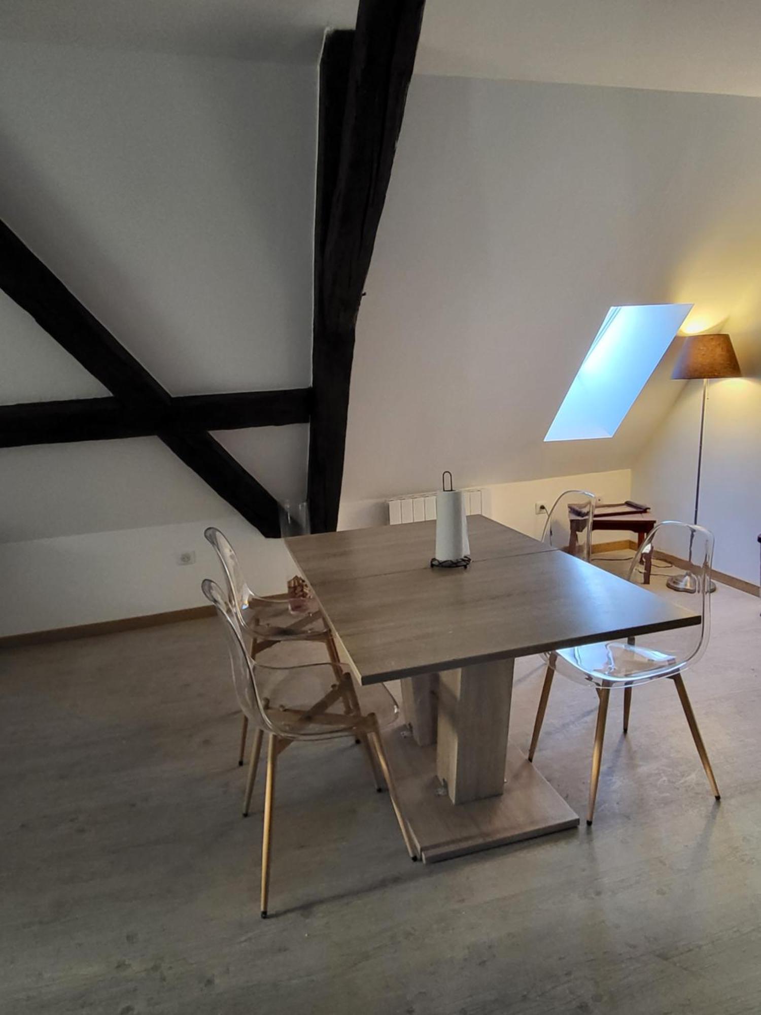 Ferienwohnung Au Coeur Du Val D'Argent Duplex Atypique A Sainte-Marie-Aux-Mines Exterior foto